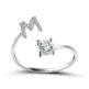 Customizable 26-Letter Ring: Fashionable & Elegant Jewelry - EX-STOCK CANADA