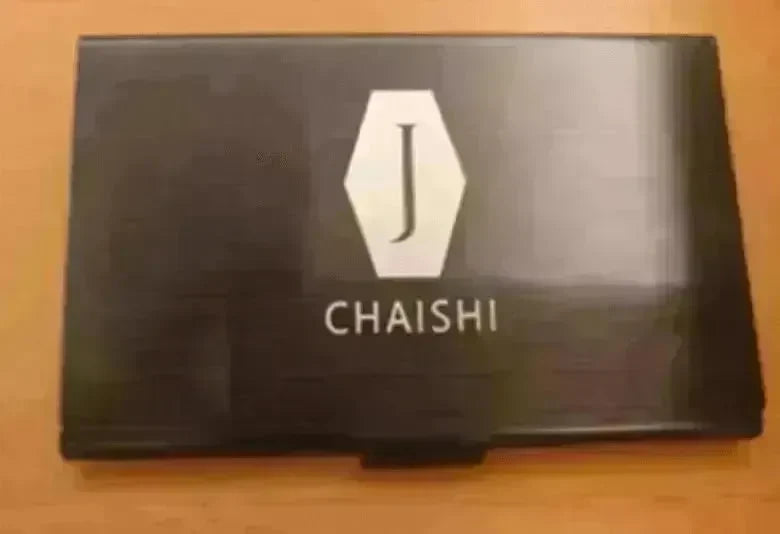 Customized Metal titanium business card holder - EX-STOCK CANADA