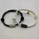Customized Name Bracelet Eternal Love Magnet Staniless Steel Couples Bracelet - EX-STOCK CANADA