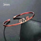 Customized Name Bracelet Personalized Custom Bangles Stainless Steel Jewelry - EX-STOCK CANADA