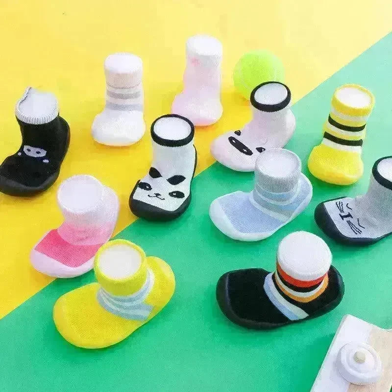 Cute Ankle Sock Infant Toddler Toddler Ankle Sock Child Rubber Soled Shoes - EX-STOCK CANADA