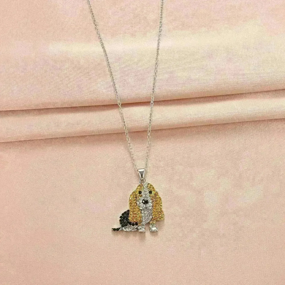Cute Baggy Hound Pendant Necklace - EX-STOCK CANADA