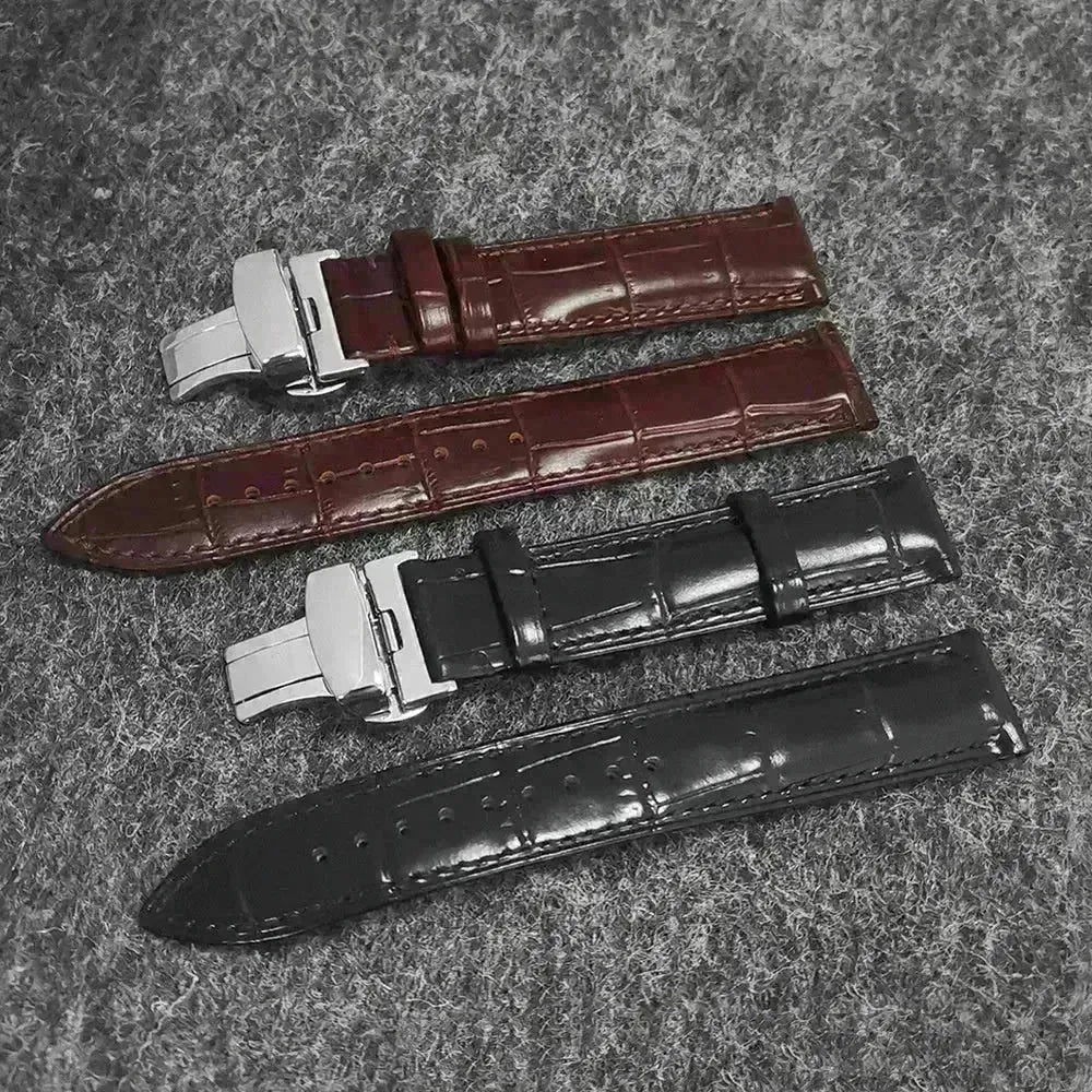 Watch Case 39mm Leather Watch Strap - EX-STOCK CANADA