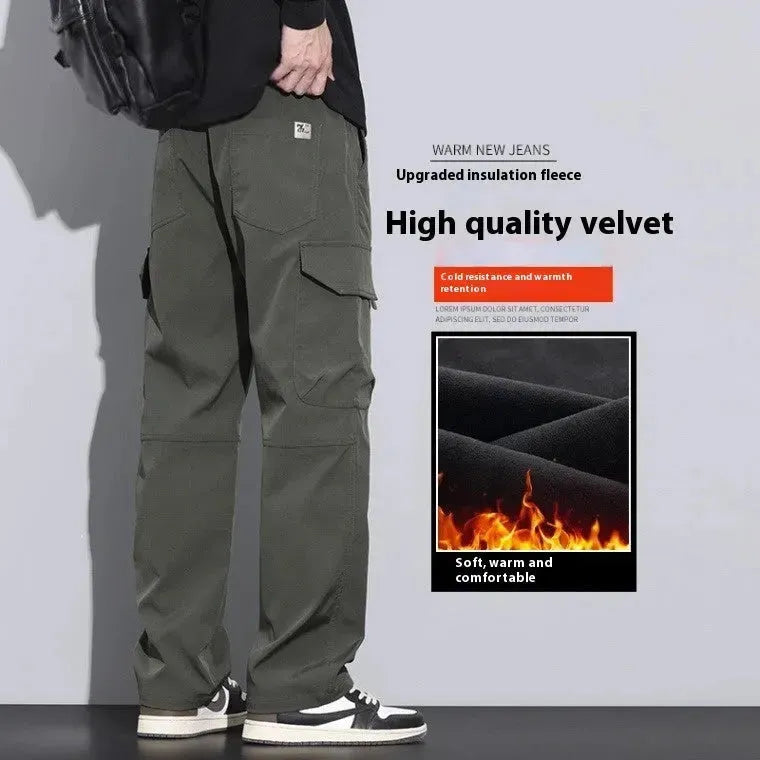 Autumn And Winter New Cargo Pants Trousers Men - EX-STOCK CANADA