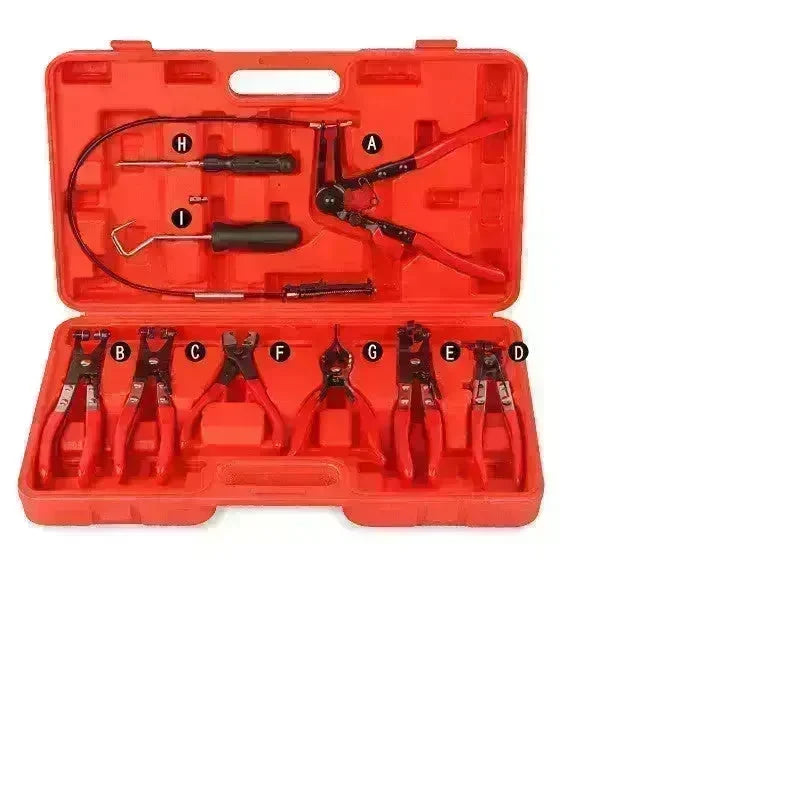 Automotive Repair Tool set  9pcs Wire Long Reach Hose Clamp Pliers Set - EX-STOCK CANADA