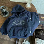 Niños Unisex Sports Cepillado con capucha con capucha unisex sudadera con capucha para niños para niños