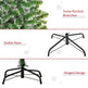 7FT Christmas Tree Artificial Classic Tree Holiday Indoor Decoration, With Mental Support 968 Tips, Green EX-STOCK Canada 