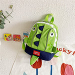 Children's Dinosaur Oxford Backpack – Waterproof Kids School Bag | Dark Blue, Green, Red, Navy & Sky Blue