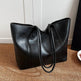 Casual Retro Shoulder Bag Texture Class Commuter Tote - EX-STOCK Canada