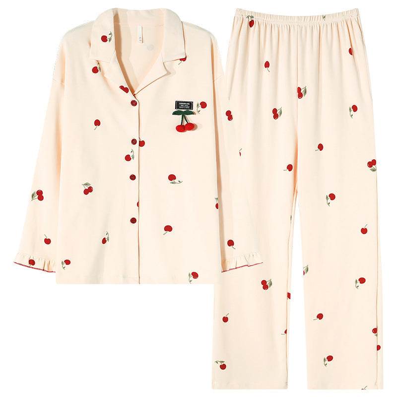 Fashion Personalized Double-sided Cotton Pajamas For Women - EX-STOCK Canada