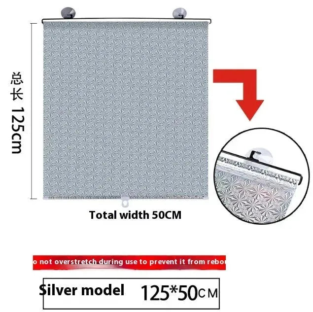 Household Window Sun Protection Punch-free Shading Balcony Shutter - EX-STOCK CANADA