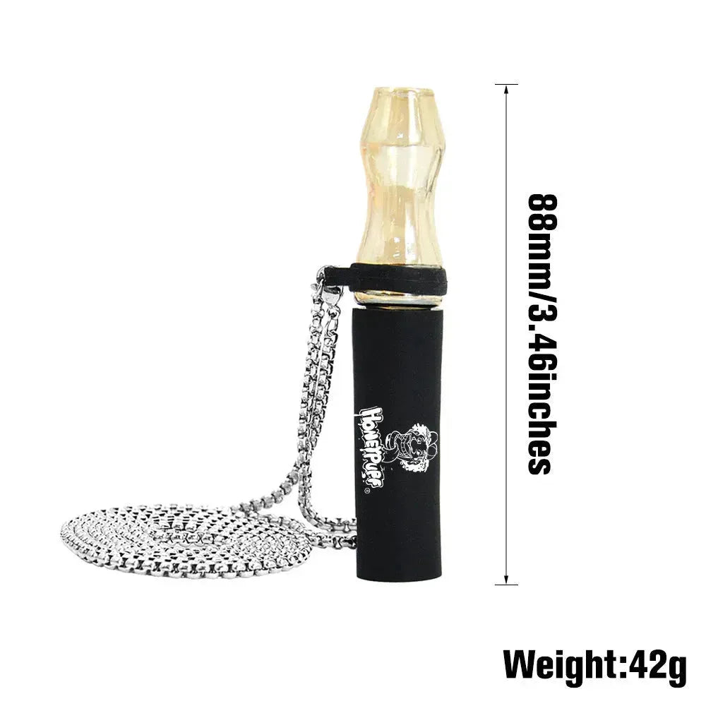 Stainless Steel Bracelet Silicone Glass Hookah Nozzle - EX-STOCK CANADA