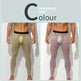 Men's Ultra thin Ice Silk Long John Skinny Flesh Nude Reflective Slim Leggings - EX-STOCK CANADA