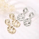 Jewelry Baroque Alloy Geometric Irregular Earrings - EX-STOCK CANADA
