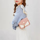Small Messenger Bag New Sweet And Cute Cat Tassel Decoration Chain One Shoulder Small Square Bag Casual Messenger Bag - EX-STOCK CANADA