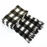 Handmade Autumn And Winter Velvet Fleece Plaid Scarf - EX-STOCK CANADA