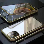 Vidrio de doble cara para 11 estuche de teléfonos móviles
