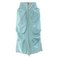 Three-dimensional Camouflage Zipper Pocket Side Slit  pencil Midi Cargo Skirt - EX-STOCK CANADA