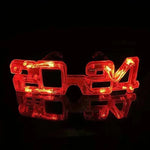 Gafas de año nuevo LED 2024 Gafas de brillo para la fiesta de la noche Decoración