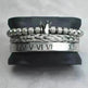 Crown Twist Woven Mesh With Diamond Digital Bracelet Set - EX-STOCK CANADA