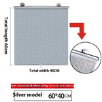 Household Window Sun Protection Punch-free Shading Balcony Shutter - EX-STOCK CANADA