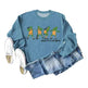 Women's Christmas Printed Long Sleeved  Pullover Sweatshirt - EX-STOCK CANADA