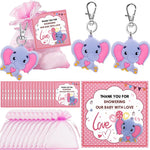 Elephant Party Theme Birthday Decoration Suit – Baby Shower & Kids Birthday Scene Layout Kit