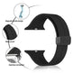 Magnetic Silicone Watch Band suitable for Apple iWatch - EX-STOCK CANADA