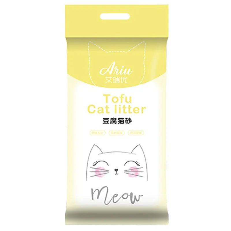 Original Flavor Tofu Cat Litter Low Dust Fast Clumping Deodorizer - EX-STOCK CANADA