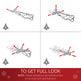 4.9ft Artificial Christmas Tree Xmas Holidays Decor With Ornament White EX-STOCK Canada 