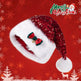 Christmas Hat Red Paillette Bowknot Plush Decorative Hat EX-STOCK Canada 
