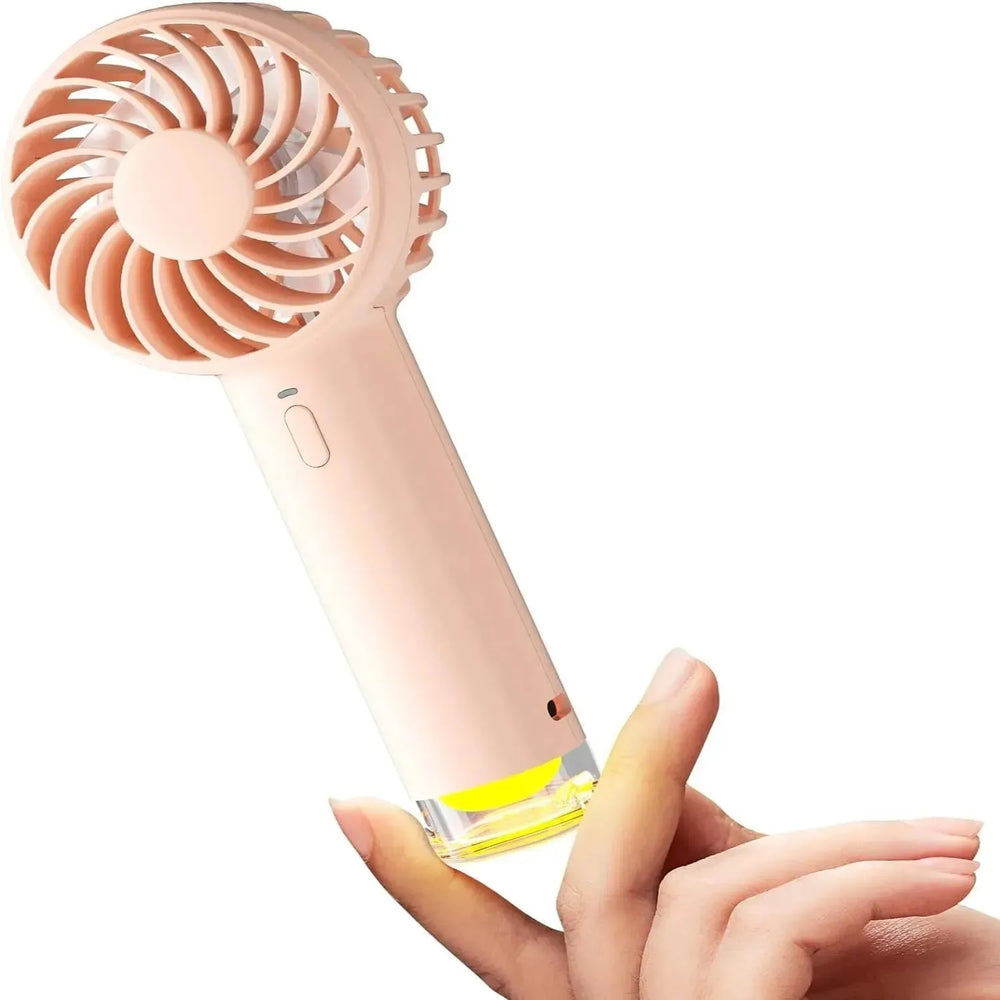 Mini Handheld Fan Cooling Fans For Home Office Travel Outdoor And Camping A Battery Operated Small Fan - EX-STOCK CANADA
