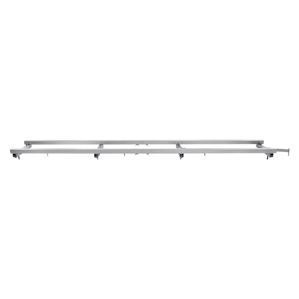 Rail Mill Guide System, 9 Ft Milling Guide, 4 Crossbar Kits Chainsaw Mill Rail Guide, Aluminum Adjustable Saw Mill Rail System Work With Chainsaw Mills For Builders And Woodworkers EX-STOCK