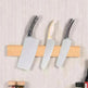 Wall Mounted Wooden Block Magnetic Knife Holder Rack - EX-STOCK CANADA