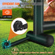 Inflatable Movie Screen, 16 FT Inflatable Projector Screen For Outside With Blower And Carrying Bag, Front Rear Projection, Oxford Fabric Blow Up Screen For Outdoor Parties Backyard Movie Nig EX-STOCK