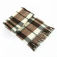 Handmade Autumn And Winter Velvet Fleece Plaid Scarf - EX-STOCK CANADA
