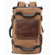 Men Canvas Backpack Huge Travel School Shoulder Computer Backpack Functional Versatile Bags Multifunctional Laptop Bag EX-STOCK Canada