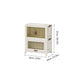 Baby Safety Transparent Opening Lid Indoor Home Decoration Storage Cabinet With Wheels EX-STOCK
