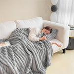 Blanket Heavy Weight Flannel Blanket EX-STOCK Canada 