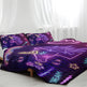 Star Bedding Neon  Pattern 3 Piece Black Duvet Cover Set EX-STOCK Canada 