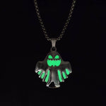 Luminous Ghost Pendant Halloween Necklace EX-STOCK