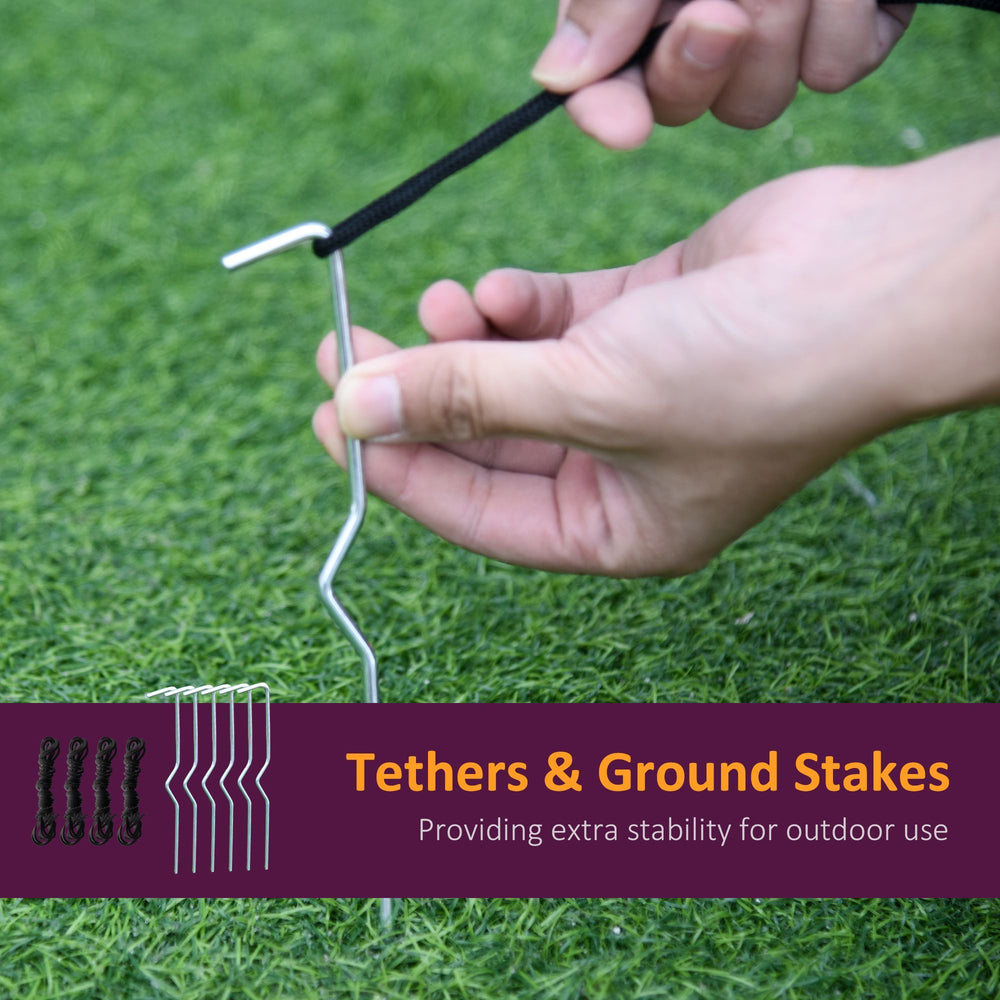 Outdoor Yard Colorful 5.5ft Blow Up Inflatable Halloween Two Old Witch And Magical Potions Decoration With LED For Indoor Outdoor House Party Display EX-STOCK Canada 