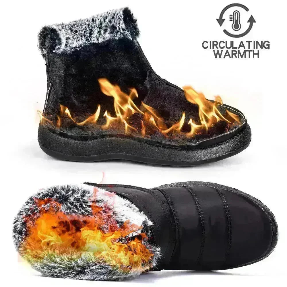 Winter Warm Women's Snow Boots Leisure - EX-STOCK CANADA