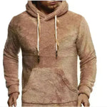 Autumn Winter Drawstring Fleece Hoodie Pullover for men - EX-STOCK CANADA