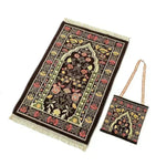 Pattern With Wrapping Blanket Middle East ArabCarpet and Tote Bag Ramadan Arabprayer mat Turkish Prayer Mat