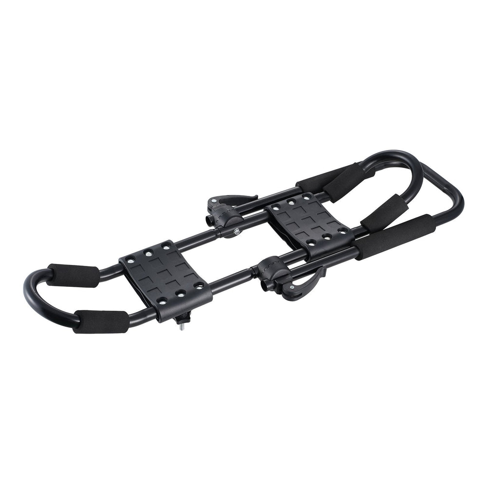 Kayak Roof Rack 1 Pair J-Bar, Soft Roof Rack, Top Mount Tie Down, Carrier For Kayak, Surf Board, Canoe, SUP, Ski Board, Mount On Car, SUV, Truck, 2 Kayaks EX-STOCK