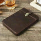 Portable Vintage Horse Leather Travel Cigarette case Cigar wallet - EX-STOCK CANADA
