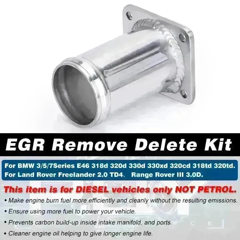 Automobile Modification Exhaust Gas Circulation Removal Pipe - EX-STOCK CANADA