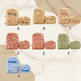 Kids Corduroy Backpack & Lunch Bag Set – Handmade Chunky Yarn, 7 Colour Combos 