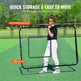 Baseball And Softball Rebounder Net 4x6 Ft PitchBack Adjustable Angles EX-STOCK